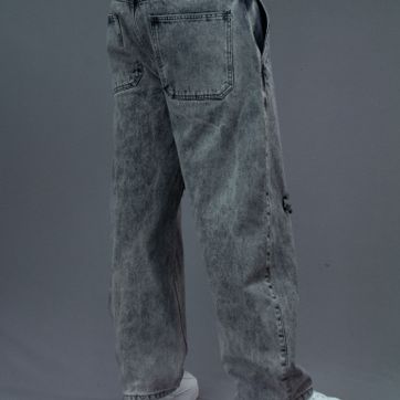 JEANS BAGGY CORREAS GRIS - imagen 6