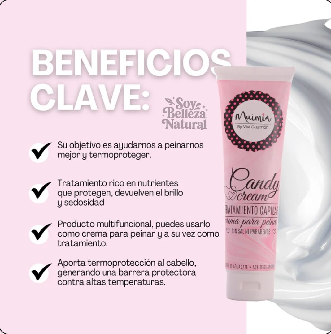 Candy Cream Crema para peinar 250 ml