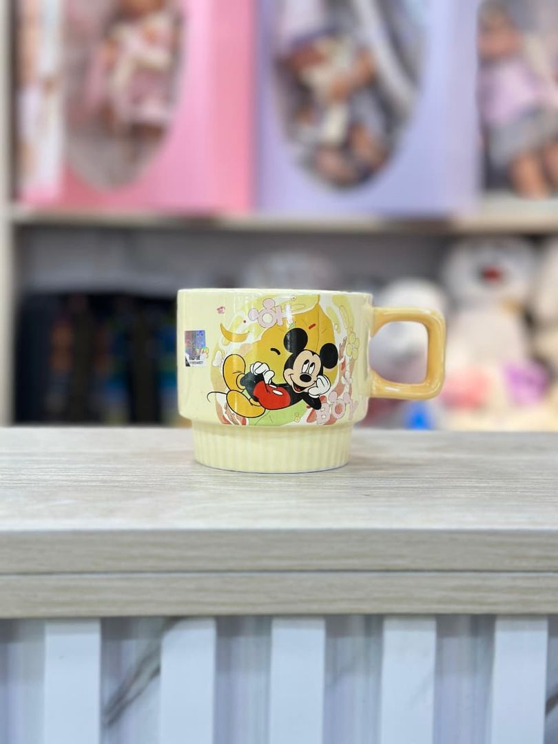 POCILLO MINNIE, MICKEY & DAISY