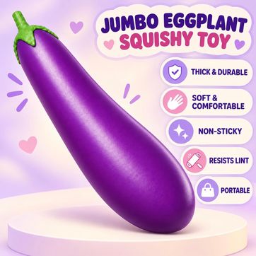 Imagen del producto Squishy Jumbo berenjena 
