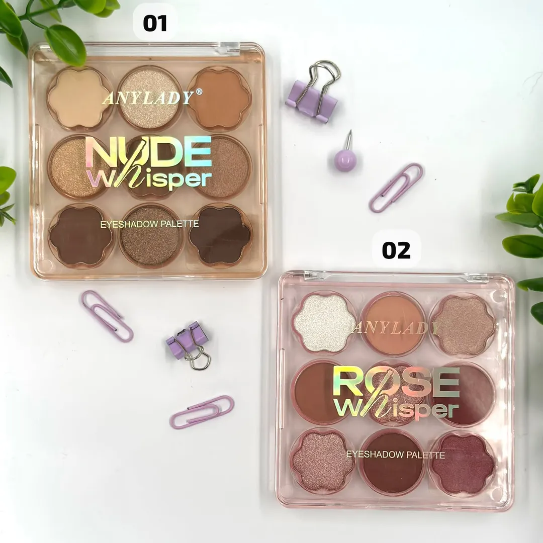 PALETA DE SOMBRAS ROSE & NUDE ANYLADY