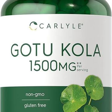 Gotu Kola de 1500 mg 180 Cap Centella Asiatica CARLYLE - imagen 1