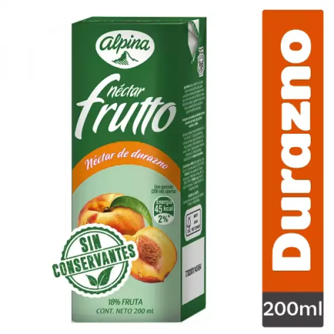 FRUTTO DURAZNO*200ML