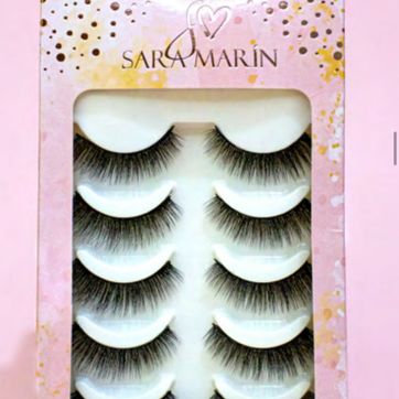 Imagen del producto Sara Marín Pestañas x 5 Ref 117