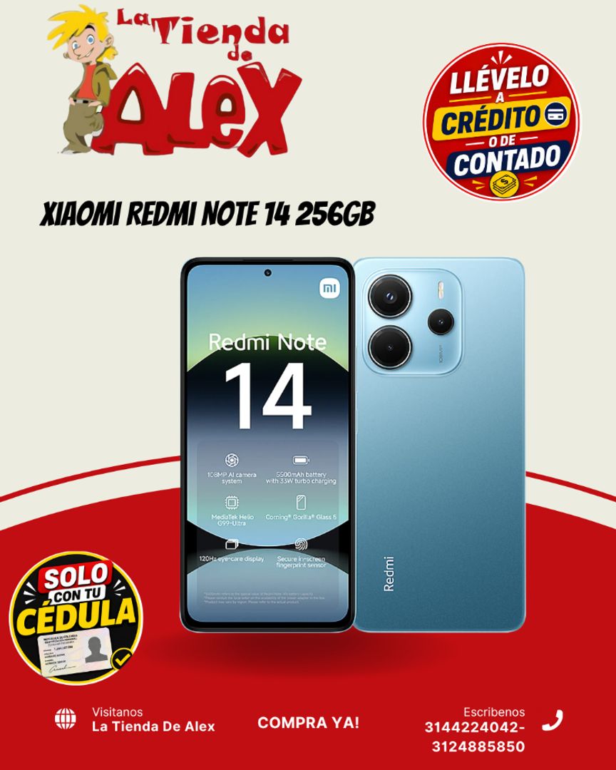 Xiaomi Redmi Note 14 256GB