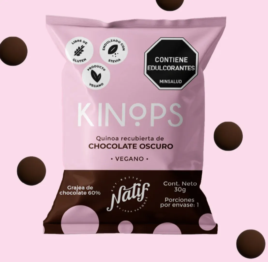 KINOPS CHOCOLATE OSCURO AL 60% X 30GR