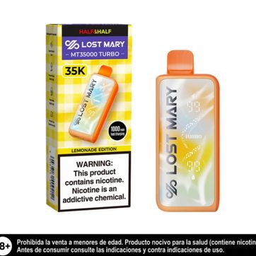 Imagen del producto Lost Mary Half And Half 35.000 Puffs Mt Turbo