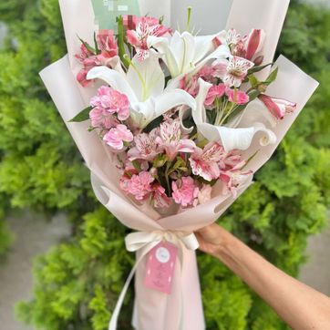 Imagen del producto Ref.Lirio y astromelias