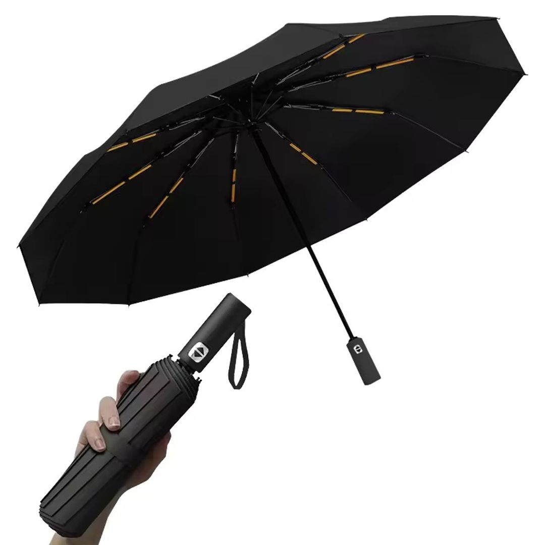 Sombrilla automática negra 