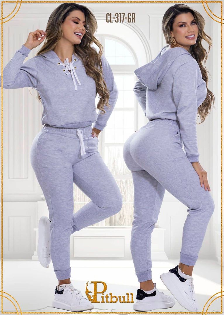 Conjunto Chandal con Capucha - CL317