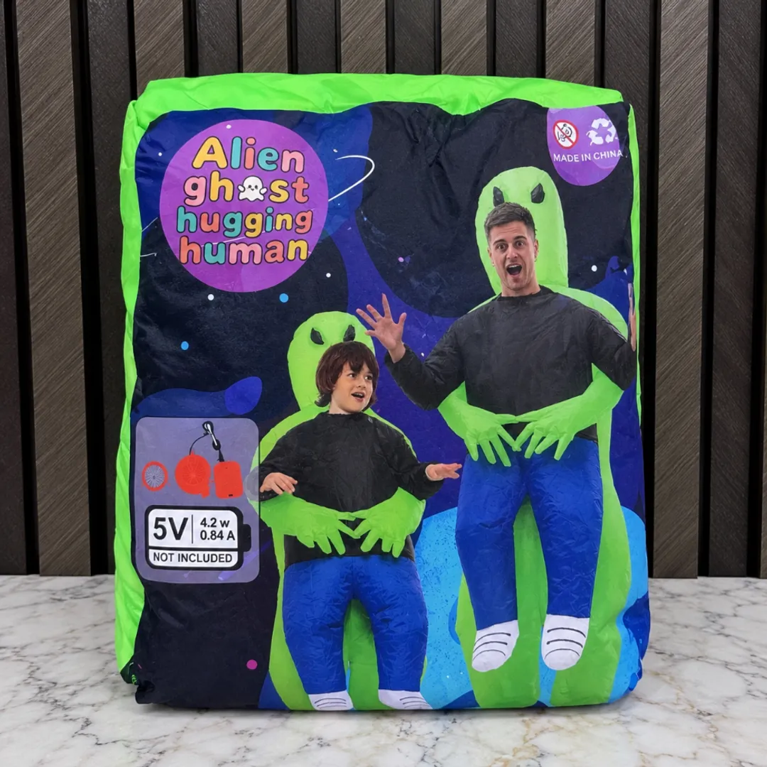 DISFRAZ INFLABLE ALÍEN NIÑO 