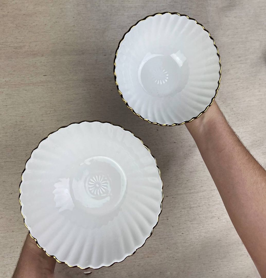 Set Tazones en cerámica.