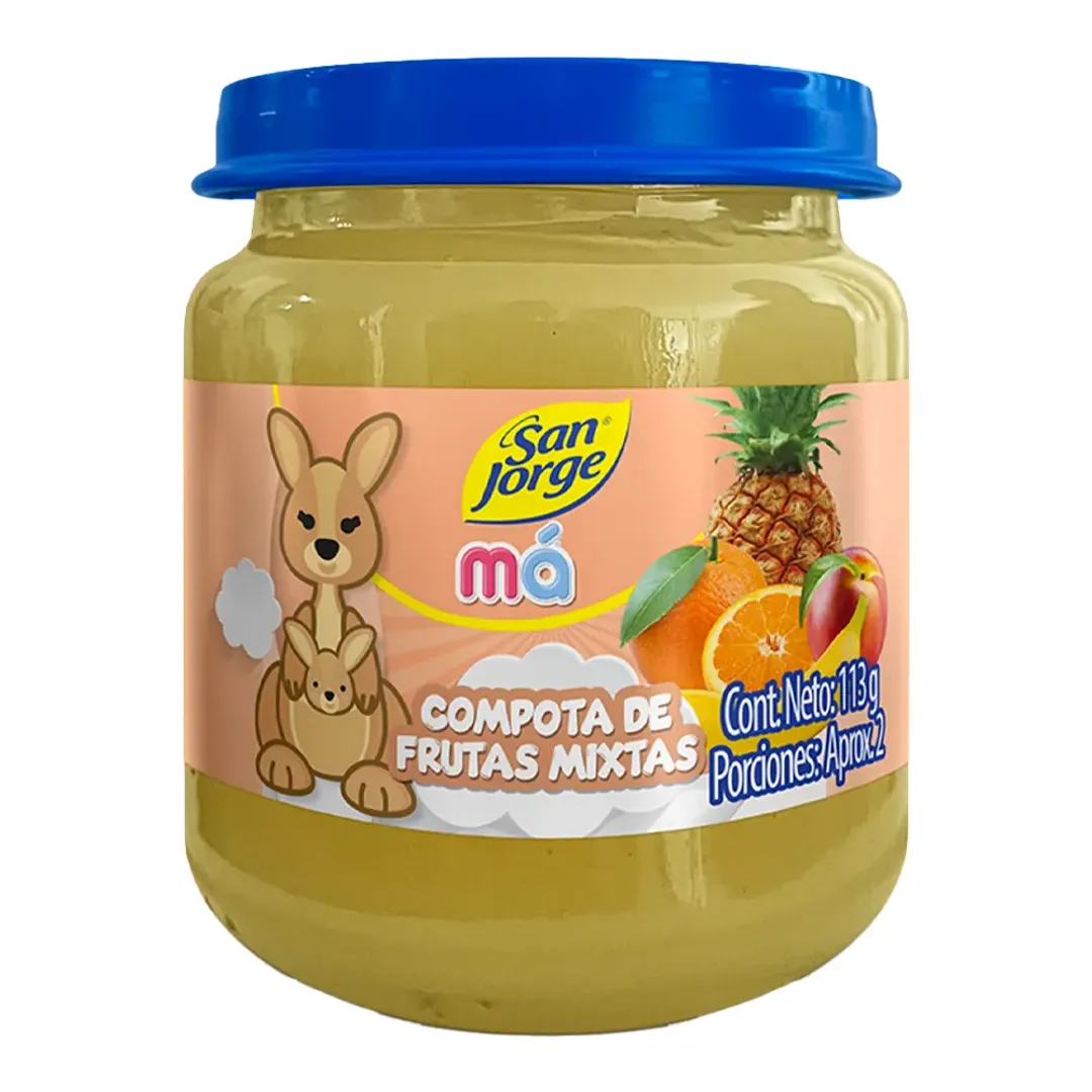 COMPOTA SAN JORGE FRUTAS MIXTAS*150G
