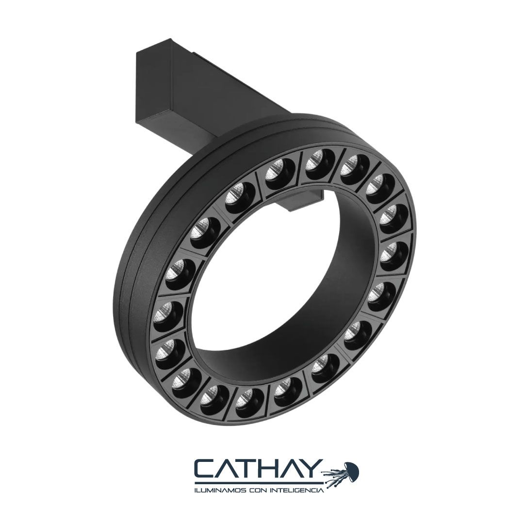 LUMINARIA LED TIPO ARO SIN DIFUSOR 