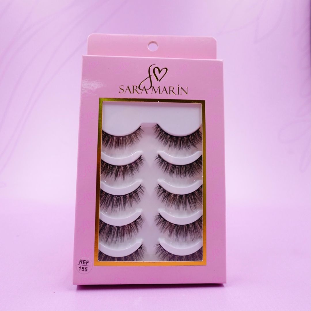 PESTAÑAS ENTERAS X5 SARA MARIN 