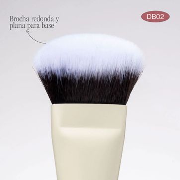 BROCHA DUO BASE Y PRODUCTOS EN CREMA - imagen 2