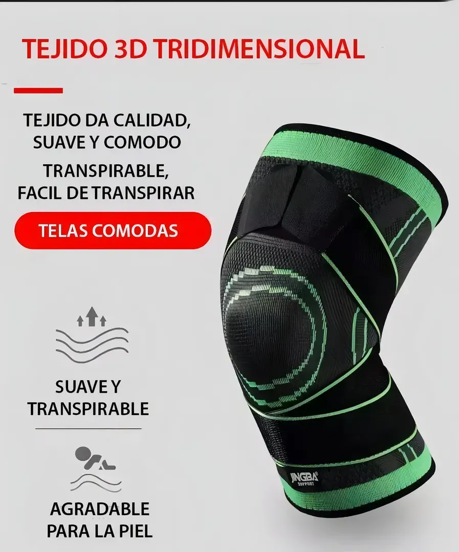 RODILLERA AJUSTABLE ELASTICA SPORTS