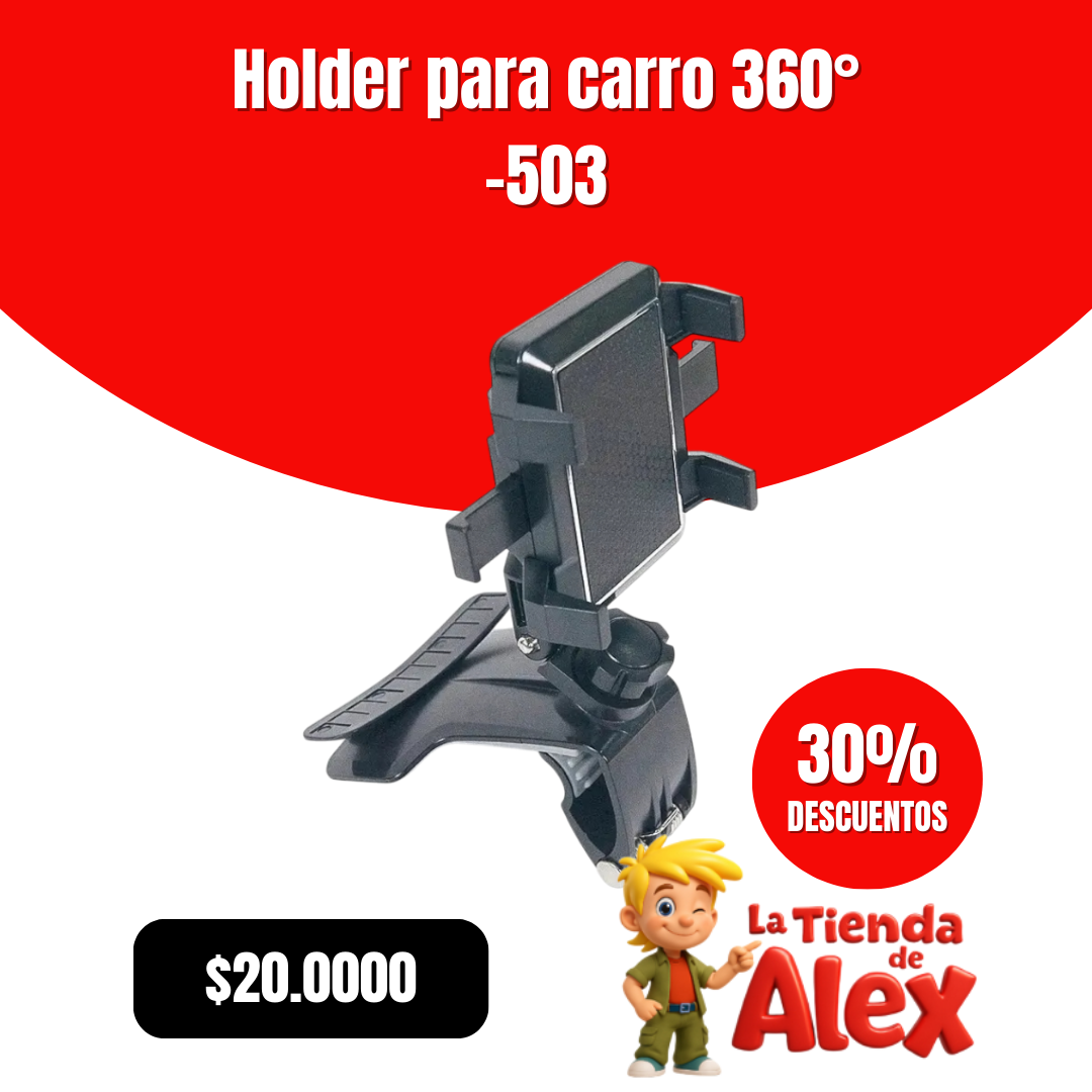 Holder para carro 360° -503