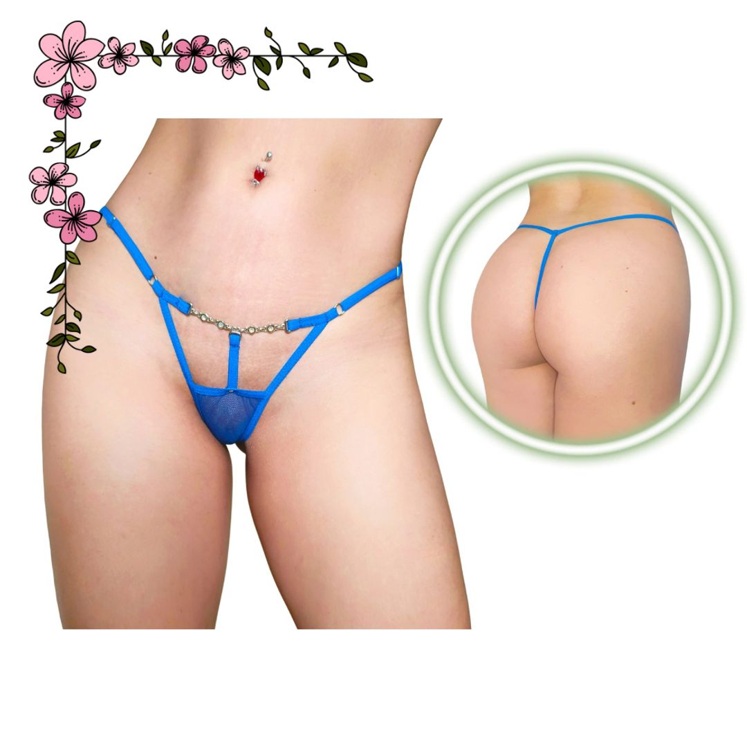 Panty tanga hilo en mallatex 