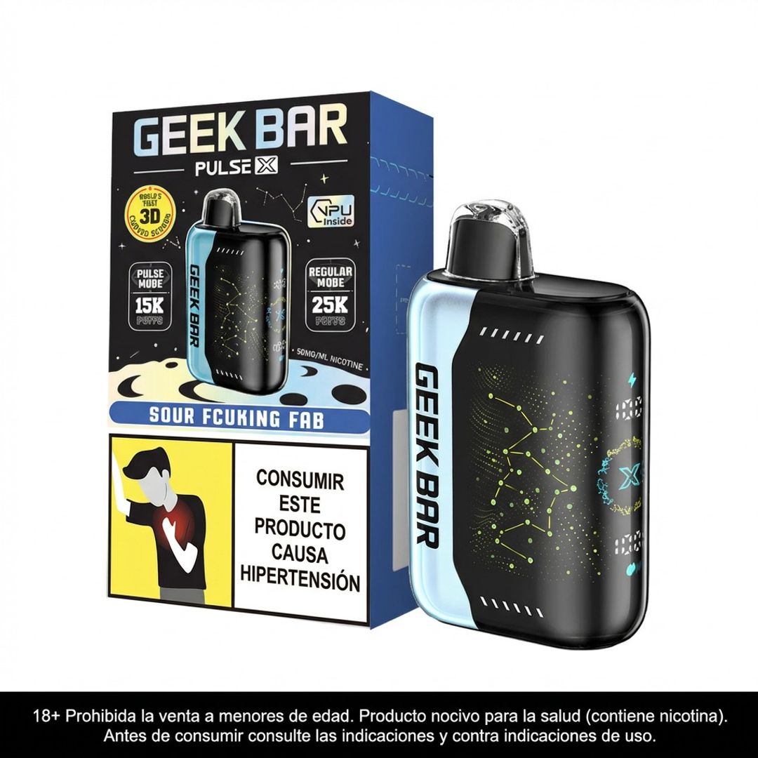 Geek Bar Pulse X Sour Fcuking Fab 25.000 Puffs