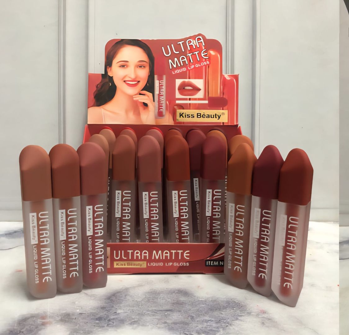 Labial líquido mate Kiss Beauty