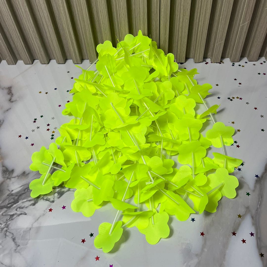 COLLAR PARA FIESTA DE TELA X 12 UNIDADES 