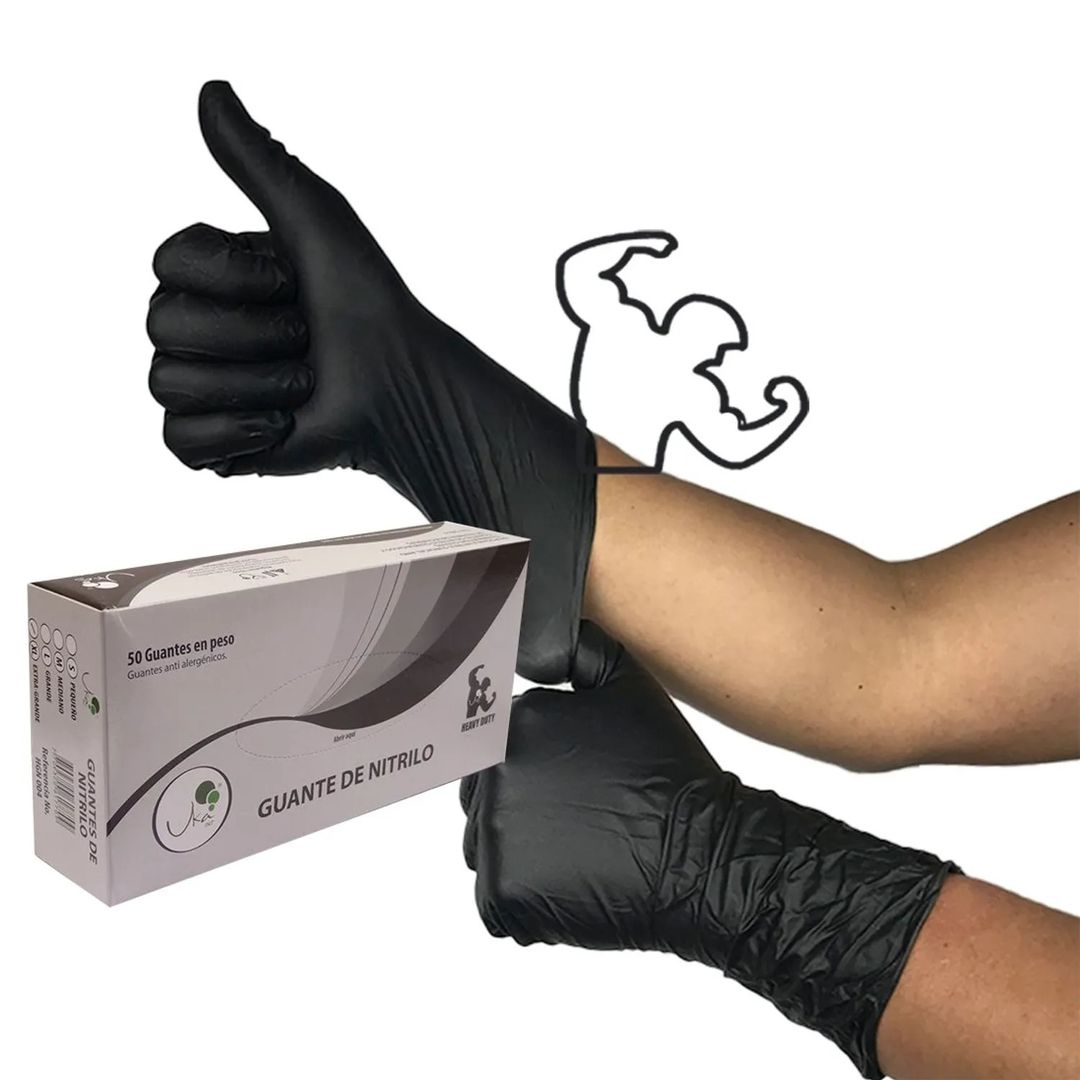   A. GNTE CAL. 12 TLL XL NITRILO NEGRO