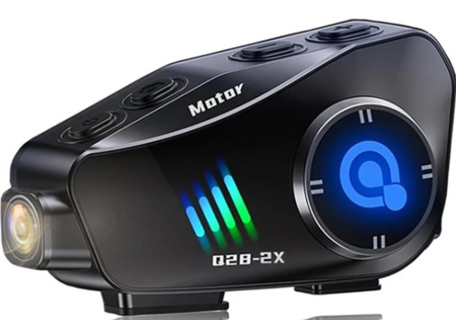 INTERCOMUNICADOR MOTO TODO EN 1 Q28 + CAMARA