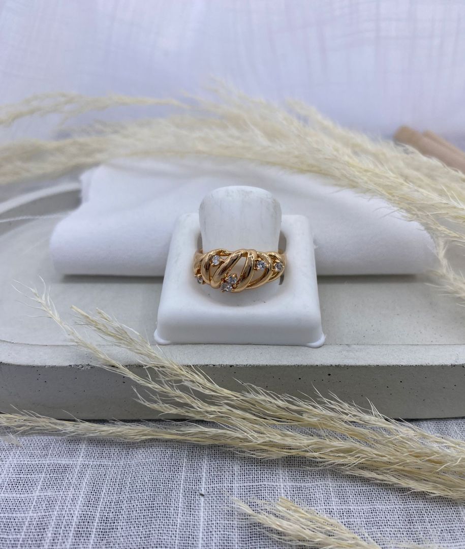 Anillo, oro rosa, covergold 
