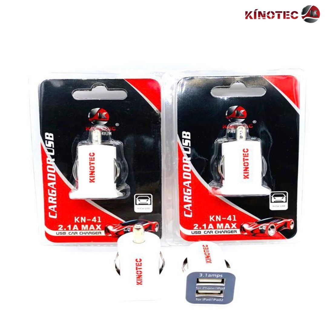 Cargador para Carro Kinotec KN-41