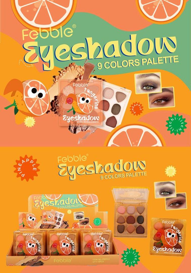 Paleta de sombras Febble