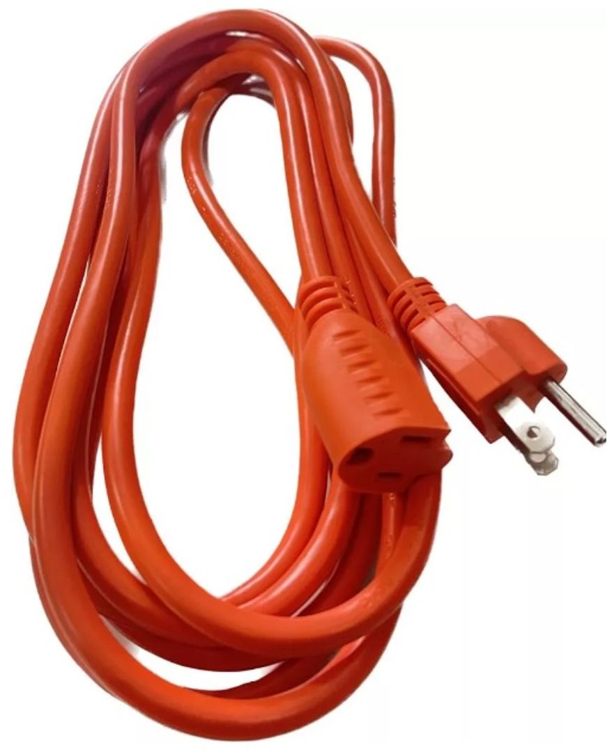 Extensión eléctrica encauchetada 8mts Unitec