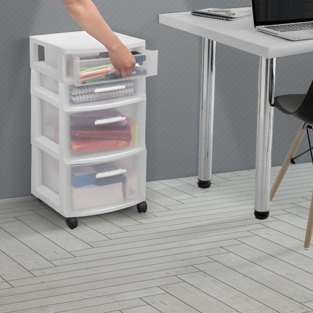 GAVETERO MODULAR ECLYPSE 4 NIVELES NEGRO MQ