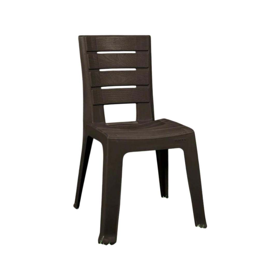SILLA BARU SIN BRAZOS WENGUE-RIMAX