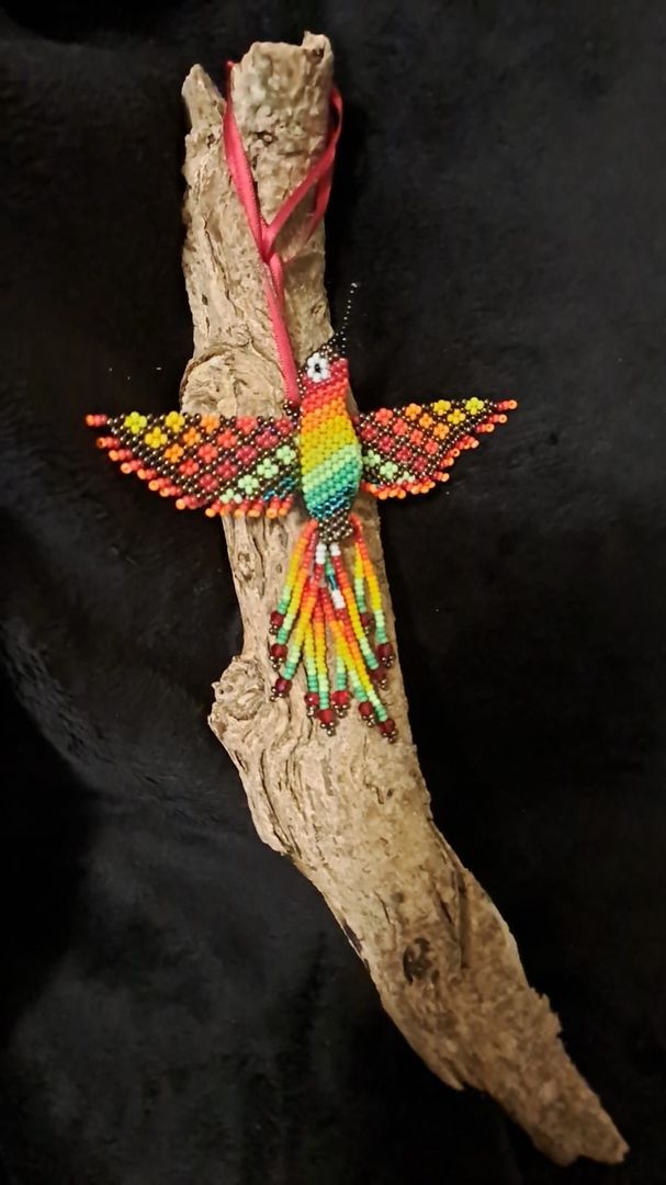 COLIBRI -Beaded Hummingbirds Hanging-