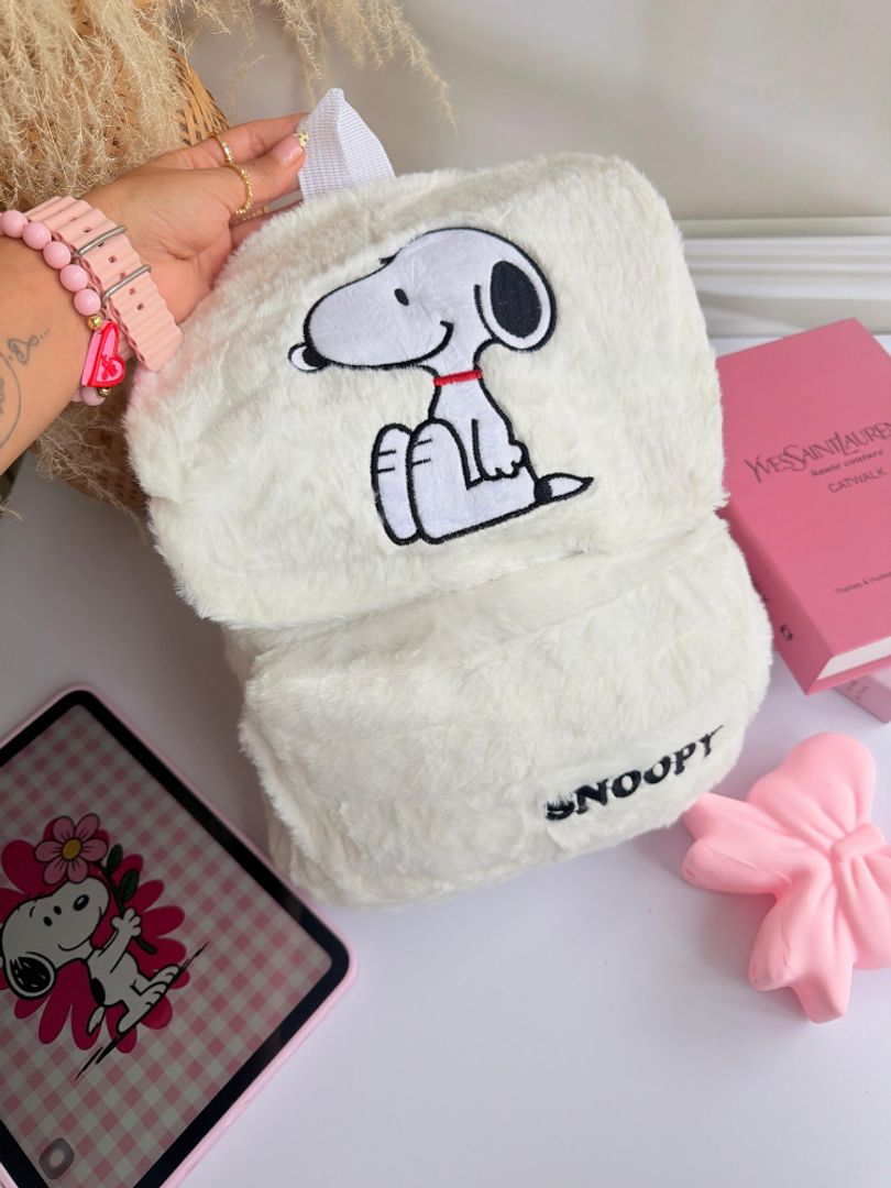 MORRAL SNOOPY BLANCO