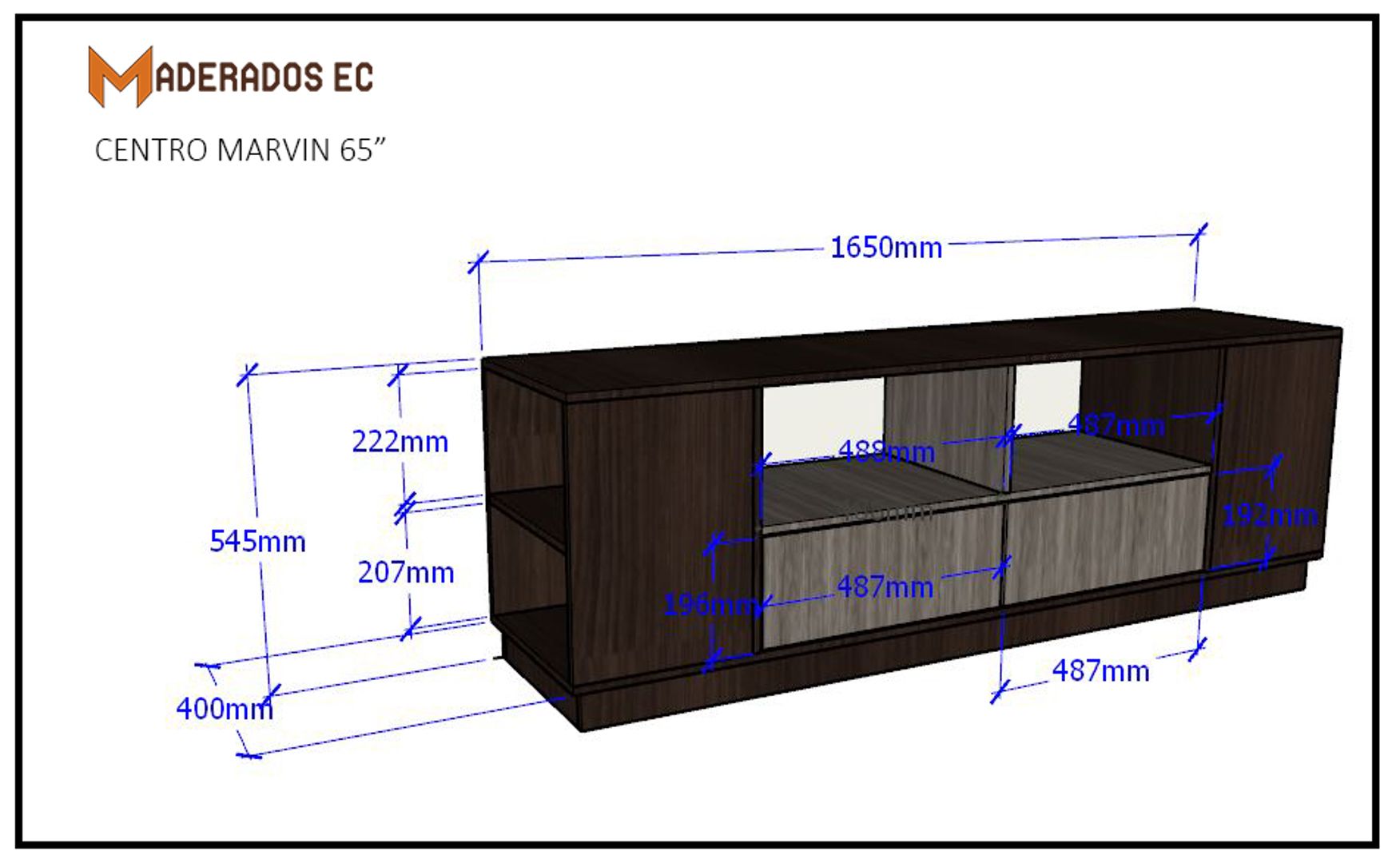 Centro - modelo Marvin 65"