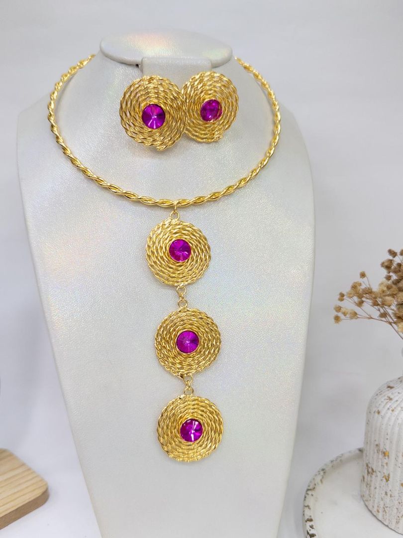 CHOKER ENTORCHADO CRISTAL - ITIEL