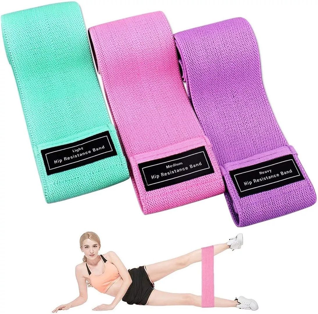 BANDAS DE RESISTENCIA EN TELA X3