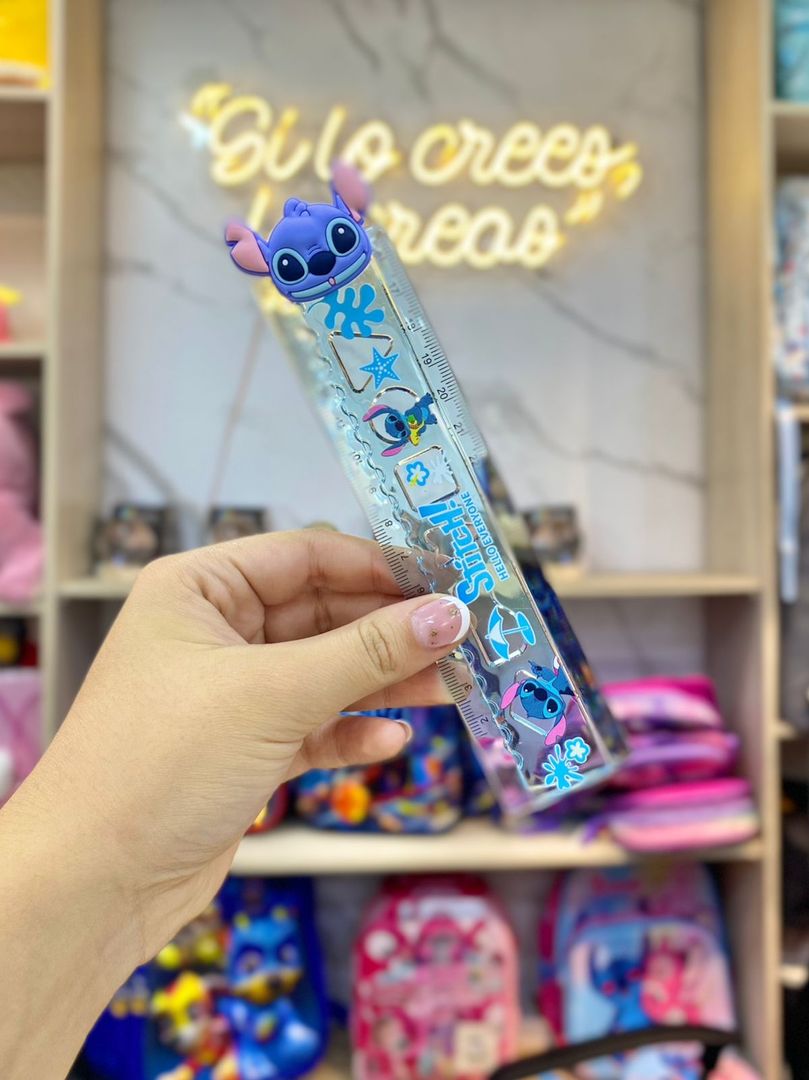 REGLA STICH 2 EN 1 ( 15 CM )