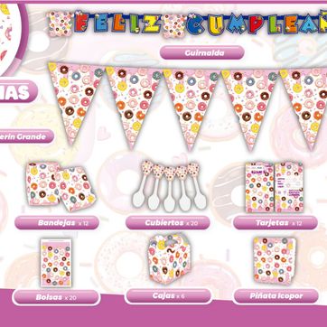 Imagen del producto DECORACIÓN DONAS
