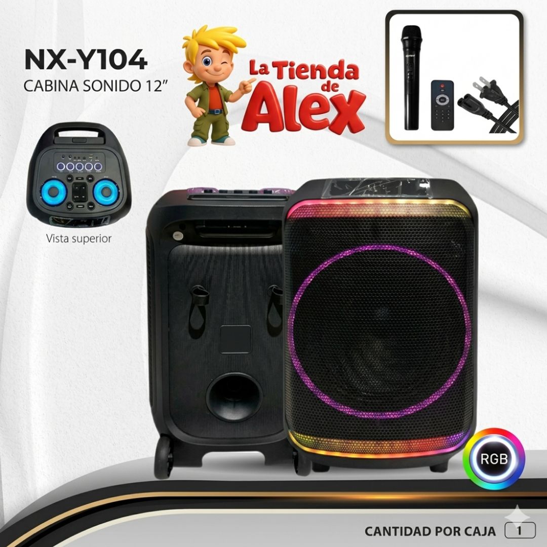 Cabina Sonido 12"NX-Y104