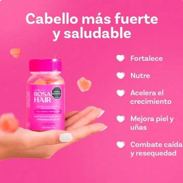 ROSA HAIR 30 GOMAS - imagen 5
