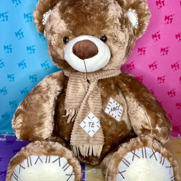 Imagen del producto Oso bufanda Parche reloj