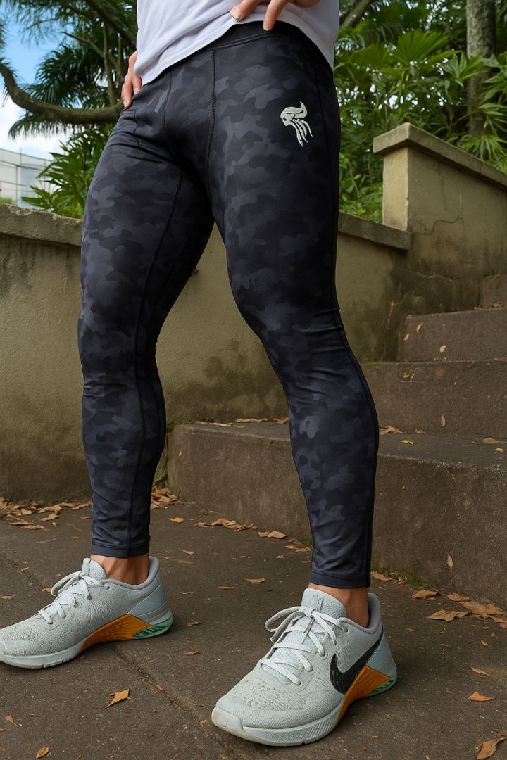 Pantalon compresion hombre