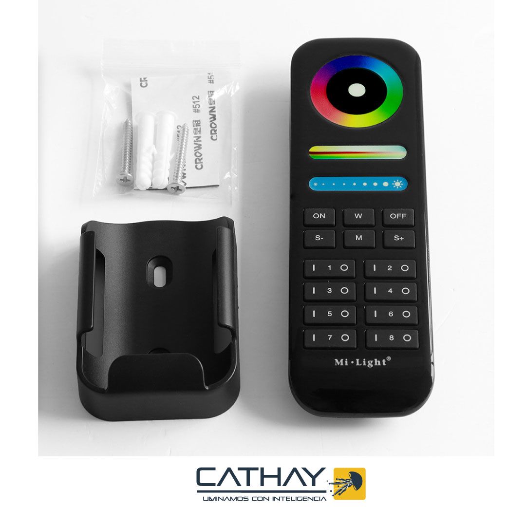 CONTROL REMOTO 8 ZONAS NEGRO 