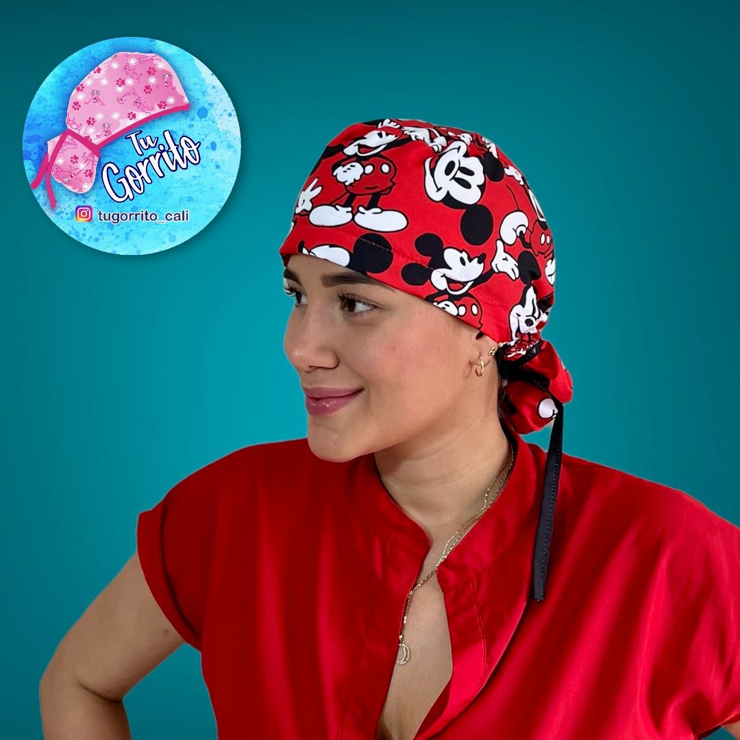 Mickey fondo rojo 