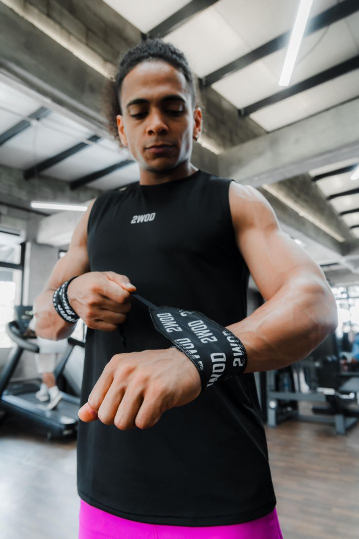  MUÑEQUERAS FIJAS  2WOD NEGRAS