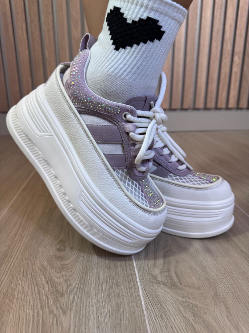 TENIS PURPLE PLATAFORMA