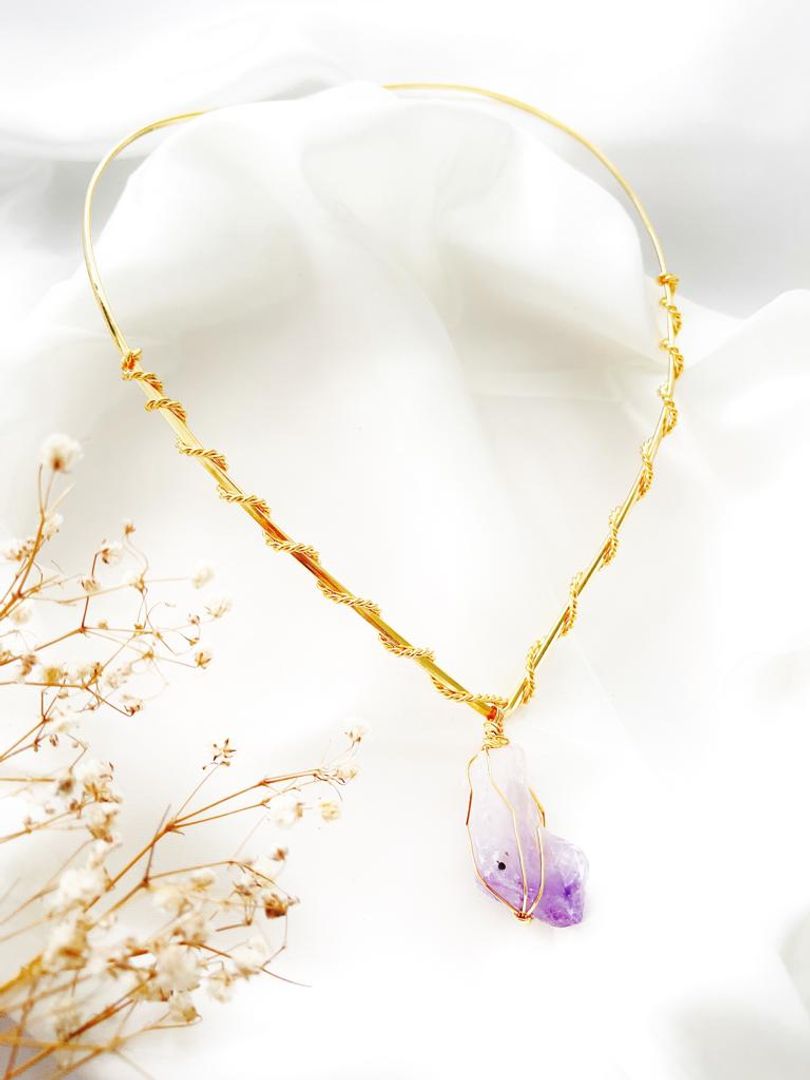 CHOKER PIEDRA NATURAL